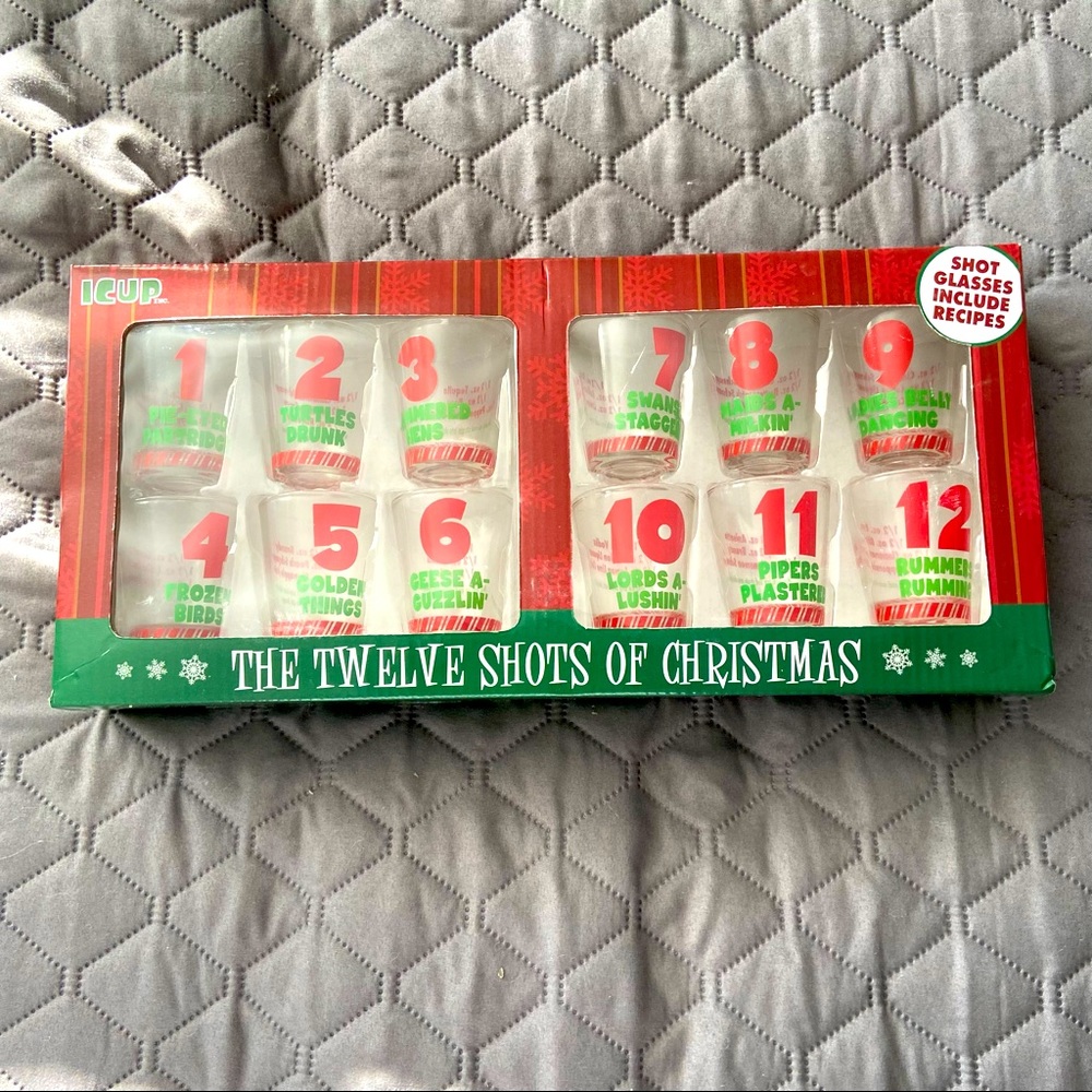 Christmas Shot Glasses